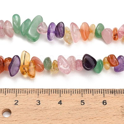 Natural Mixed Stone Beads Strands G-D108-A05-01-1