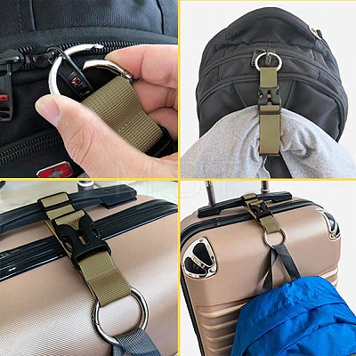 Gorgecraft 2Pcs Polyester Luggage Straps FIND-GF0003-30B-1