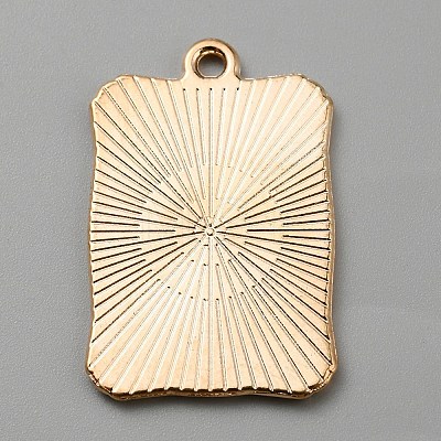 Alloy Enamel Pendants ENAM-WH0064-24B-1