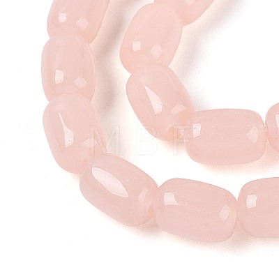 Imitation Jade Glass Beads Strands GLAA-T028-14J-A02-1
