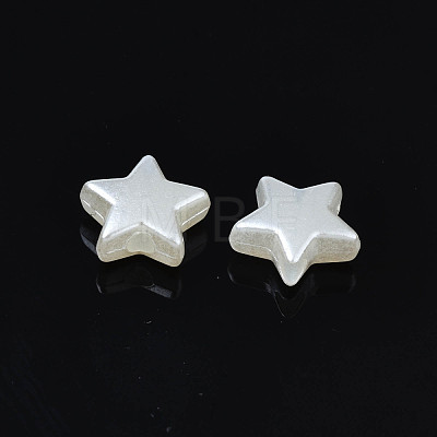 ABS Plastic Imitation Pearl Beads KY-S170-03-A01-1