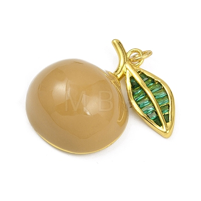 Brass Enamel Pendants LS-KK-K405-01D-G-1