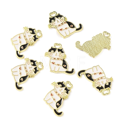 Alloy Enamel Pendants ENAM-CJC0006-70A-1