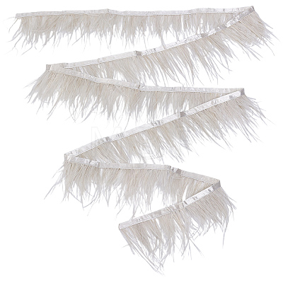 2M Fashion Fibre Imitation Ostrich Feather Trimming DIY-GF0014-47B-1