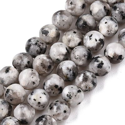 Dyed Natural White Jade Beads Strands G-T140-4mm-B02-1