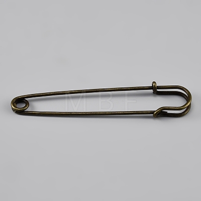 Zinc Alloy Big Safety Pins FIND-WH0365-259B-AB-1