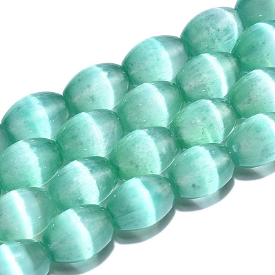 Dyed Natural Selenite Beads Strands G-T138-232E-1