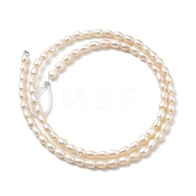 Natural Cultured Freshwater Pearl Beads Strands PEAR-I007-01O-01E-1