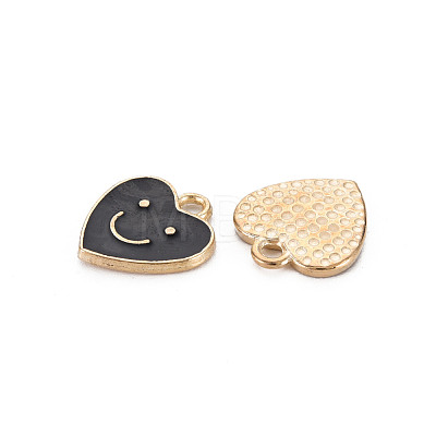 Alloy Enamel Charms ENAM-T016-12B-RS-1