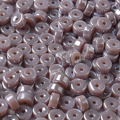 Opaque Colours Luster Glass Seed Beads SEED-E001-P3x6mm-A01-1