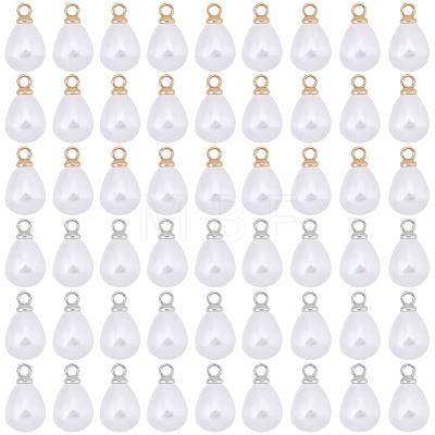 ABS Plastic Pearl Pendants FIND-BM0001-56C-1