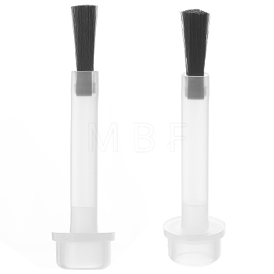 100Pcs Plastic Nail Polish Replacement Brushes for Manicure MRMJ-CP0001-48-1