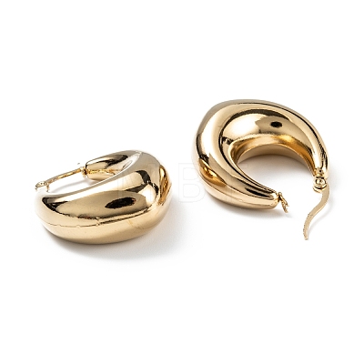 Chunky Vintage Hoop Earrings for Women X1-EJEW-O096-53G-1