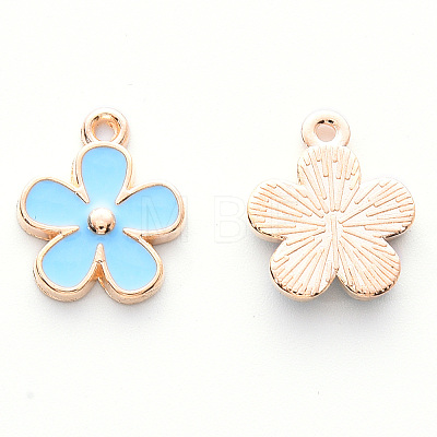 Alloy Enamel Charms ENAM-R059-02-M-RS-1