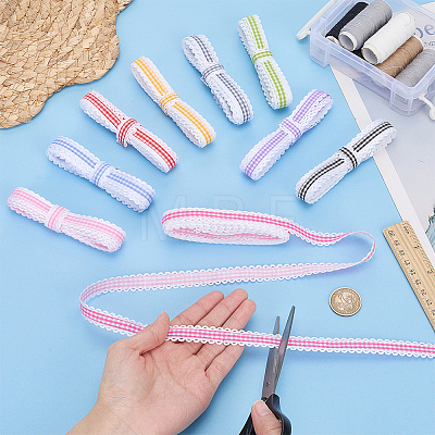 45 Yards 9 Colors Polyester Ribbons OCOR-PH0008-11-1
