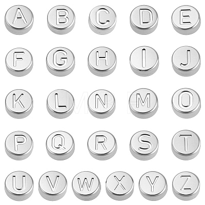 26Pcs 26 Styles Stainless Steel Beads STAS-PH0006-99P-1