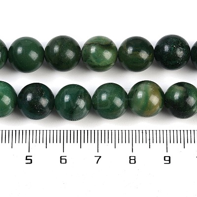 Natural African Jade Beads Strands G-G167-A05-10MM-1