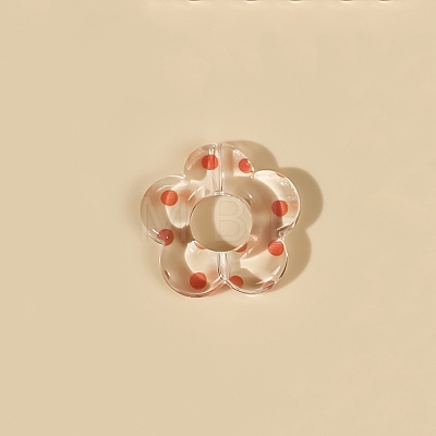 Transparent Plastic Bead Frame KY-WH0045-26A-02-1