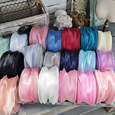 1Bag Organza Ribbon ORIB-CY0001-04A-1