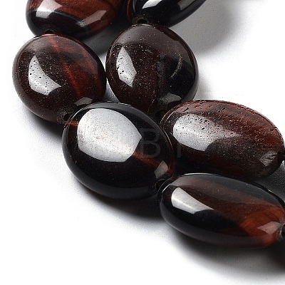 Natural Red Tiger Eye Beads Strands G-L164-A-27-1