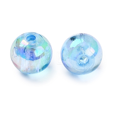 Eco-Friendly Transparent Acrylic Beads PL734-33-1