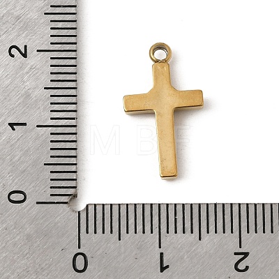 304 Stainless Steel Rhinestone Pendants STAS-B128-09G-06-1