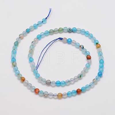 Natural Agate Bead Strands X-G-G882-4mm-C02-1-1