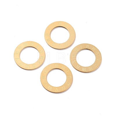 Ion Plating(IP) 304 Stainless Steel Linking Rings LS-STAS-P306-02B-G-1