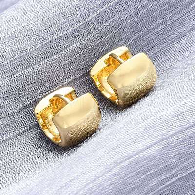 Brass Hoop Earrings EJEW-Q015-21B-G-1