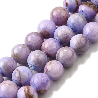 Natural Striped Stone Beads Strands G-D315-A01-02-6mm-1