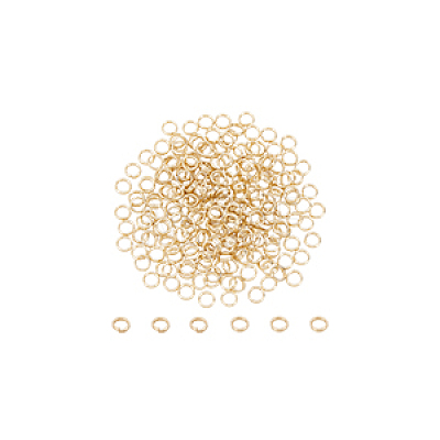 200Pcs Rack Plating Brass Split Rings KK-BC0013-85A-1