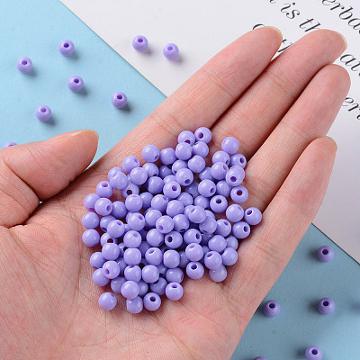 Opaque Acrylic Beads MACR-S370-C16mm-SS2114-1