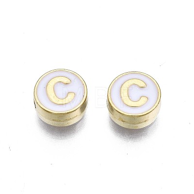 Alloy Enamel Beads LS-ENAM-N052-006-01C-RS-1