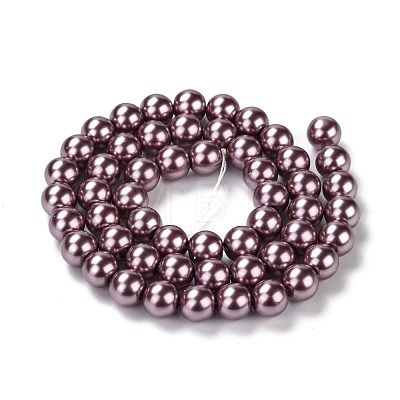 Eco-Friendly Grade A Glass Pearl Beads HY-J002-8mm-HX023-1