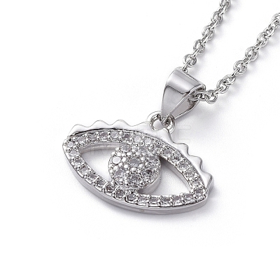 304 Stainless Steel Chain Necklaces NJEW-G335-16P-1