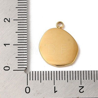 304 Stainless Steel Pendants STAS-L022-311G-1