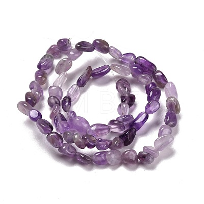 Natural Amethyst Beads Strands G-F465-51-1