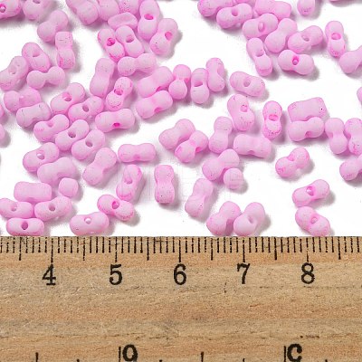 Macaron Color Opaque Frosted Glass Seed Beads SEED-K009-12B-05-1