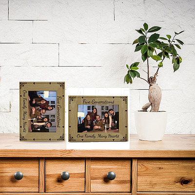Natural Wood Photo Frames AJEW-WH0292-045-1