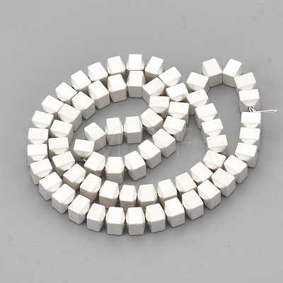 Electroplate Non-magnetic Synthetic Hematite Beads Strands G-T114-13-1