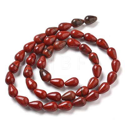 Natural Red Rainbow Jasper Beads Strands G-B106-A33-01-1