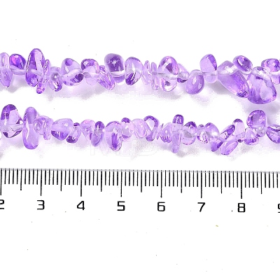 Transparent Glass Beads Strands GLAA-P060-01A-12-1