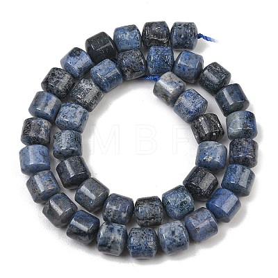 Natural Dumortierite Beads Strands GG-CBAC4F6-A01-02B-1