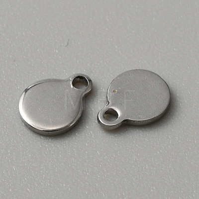 304 Stainless Steel Blank Charms STAS-WH0022-89A-P-1