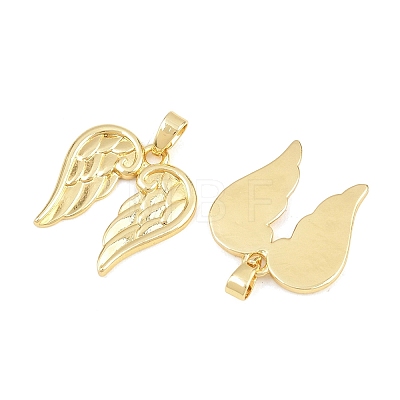 Brass Pendants KK-E800-13G-1