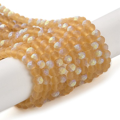Transparent Glass Beads Strands LS-EGLA-A034-T4mm-MB23-1