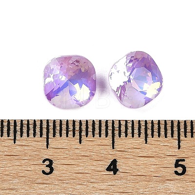 Pointed Back Glass Rhinestone Cabochons GGLA-S003-03C-1