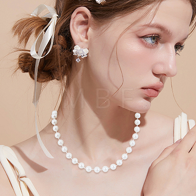 1Roll ABS Plastic Imitation Pearl Beads KY-PA0001-21A-1