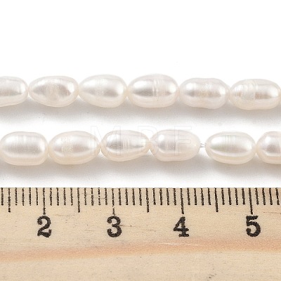 Natural Cultured Freshwater Pearl Beads Strands PEAR-P062-06E-1