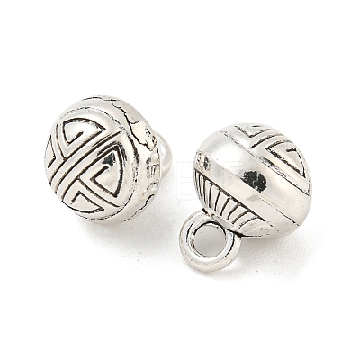 Tibetan Style Alloy Charms FIND-M011-10AS-1